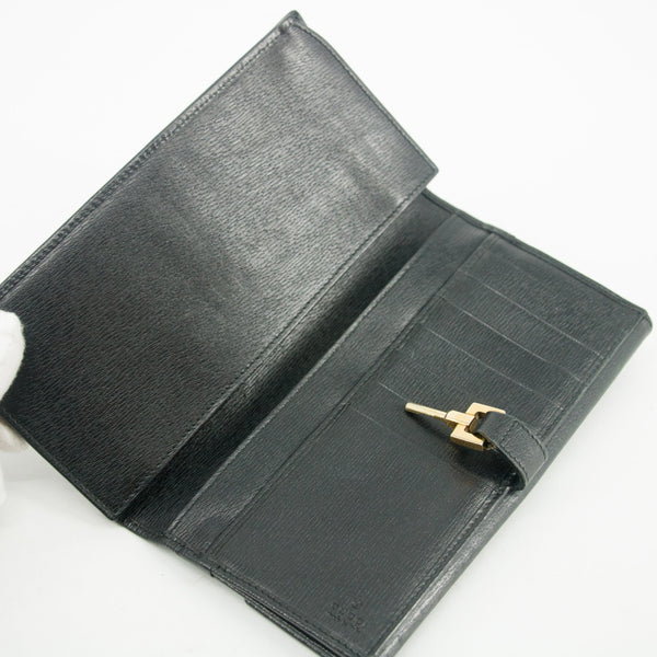 Gucci Black Long Jackie Wallet