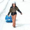 Watersports Snow Tube Bobsled for Kids and Adults w Front Snow Shield