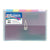 Rainbow 7-Pocket Letter Size Poly Expanding File