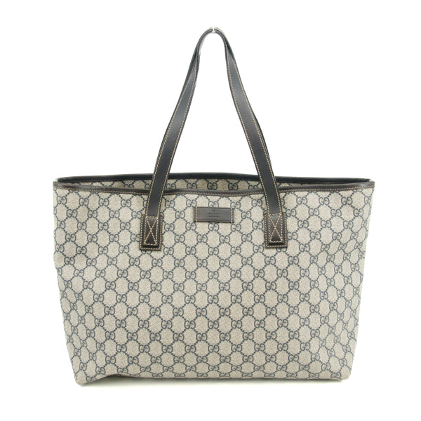 Gucci GG Supreme Canvas Coated Blue Shoulder Bag