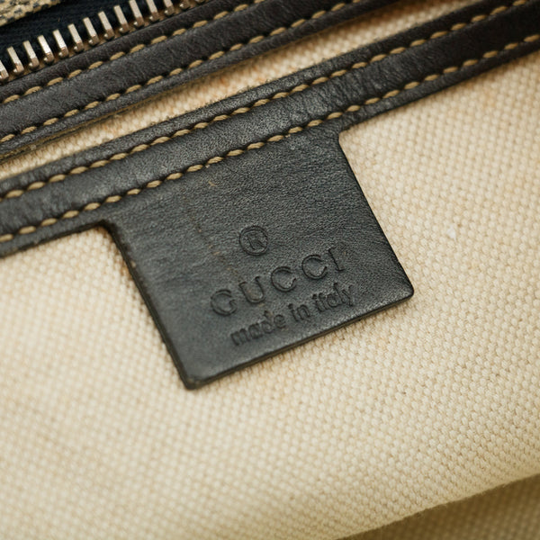 Gucci GG Supreme Canvas Coated Blue Shoulder Bag