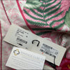 Hawaiian Soul Vintage Silk Scarf Coffee Run Keychain Bag
