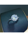 5 Carat Moissanite 925 Sterling Silver Ring - Cocoa Yacht Club