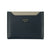 Celine Bicolor Blue / Grey Leather Card Case Holder Wallet