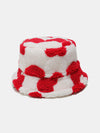 Contrast Heart Bucket Hat