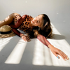 Leopard Swimsuit with Sleeves