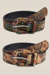 Cinnamon Vintage Floral Buckle Waist Belt