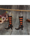 Alloy Wooden Boots Earrings - Cocoa Yacht Club