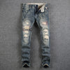 Cocoa Yacht Club Mens Jeans Destroyed Ripped Jeans