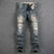 Cocoa Yacht Club Mens Jeans Destroyed Ripped Jeans