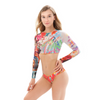 GRAFFITI TOP WITH SLEEVES