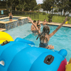WOW Watersports Fun Inflatable Water Slide with Sprinklers for In-Ground Pools