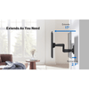 ErgoAV Small Motion TV Mount for 19" to 43" TVs