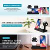 3-IN-1 Wireless Charger iPhone, Airpods &amp; iWatch (Stand)