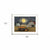 Spooky Harvest Moon 2 White Framed Print Wall Art