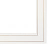 Flowers and Butterflies I 2 White Framed Print Wall Art