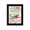The Most Wonderful Time 2 Black Framed Print Wall Art