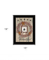 Count Your Blessings 2 Black Framed Print Wall Art