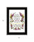 Charming Garden 1 Black Framed Print Wall Art