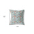 16?ǥ Red Aqua Roses Indoor Outdoor Throw Pillow