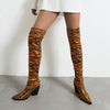 Cocoa Yacht Club Tiger Knee Boots