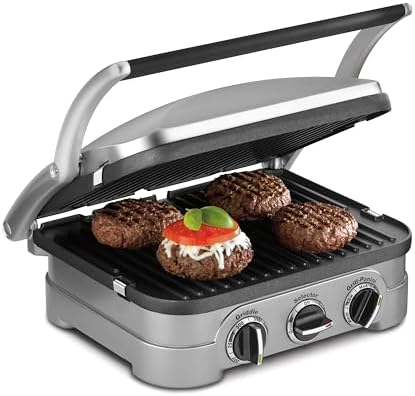 Cuisinart Griddler Indoor Grill, Panini Press, Sandwich Maker