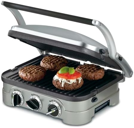 Cuisinart Griddler Indoor Grill, Panini Press, Sandwich Maker