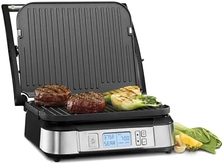 Cuisinart Griddler Indoor Grill, Panini Press, Sandwich Maker