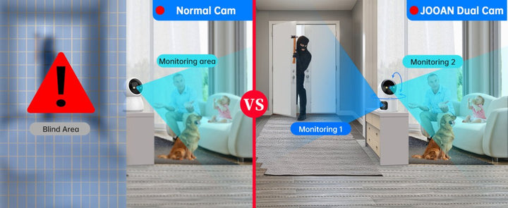 5G/2.4G Dual Lens Security Camera - Cocoa Yacht Club