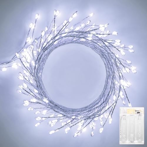 Fairy Lights Battery Operated, 10Ft 120 LEDs
