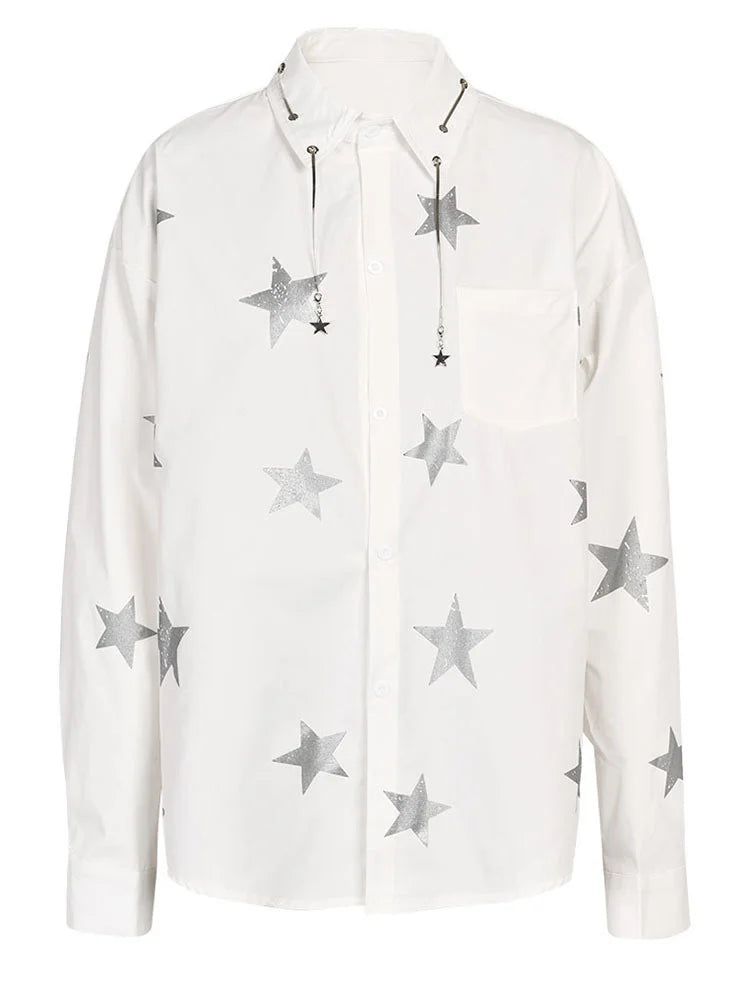 Cocoa Yacht Club Silver Star Casual Shirt