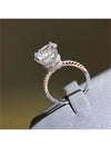 5 Carat Moissanite 925 Sterling Silver Ring - Cocoa Yacht Club