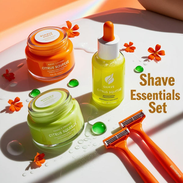 Citrus Squeeze – Orange, Kiwi & Lemon | Shave Essentials Set