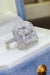 2 Carat Moissanite 925 Sterling Silver Ring