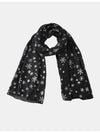 Thermal Snowflakes Polyester Scarf