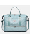 Diamond Grid Oxford Cloth Oversize Travel Bag