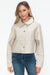 Salvia Ettore Snap Down Long Sleeve PU Leather Jacket