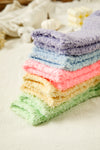 Pink Non-Slip Winter Cozy Fuzzy Socks Set