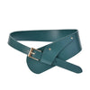 Cocoa Yacht Club Wide Leather Belt