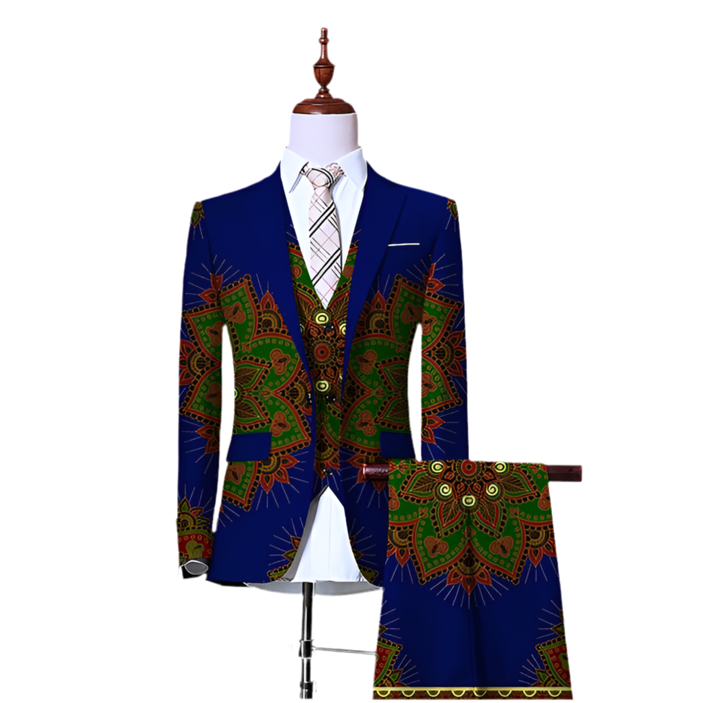 Cocoa Yacht Club 3PC African Retro Suit