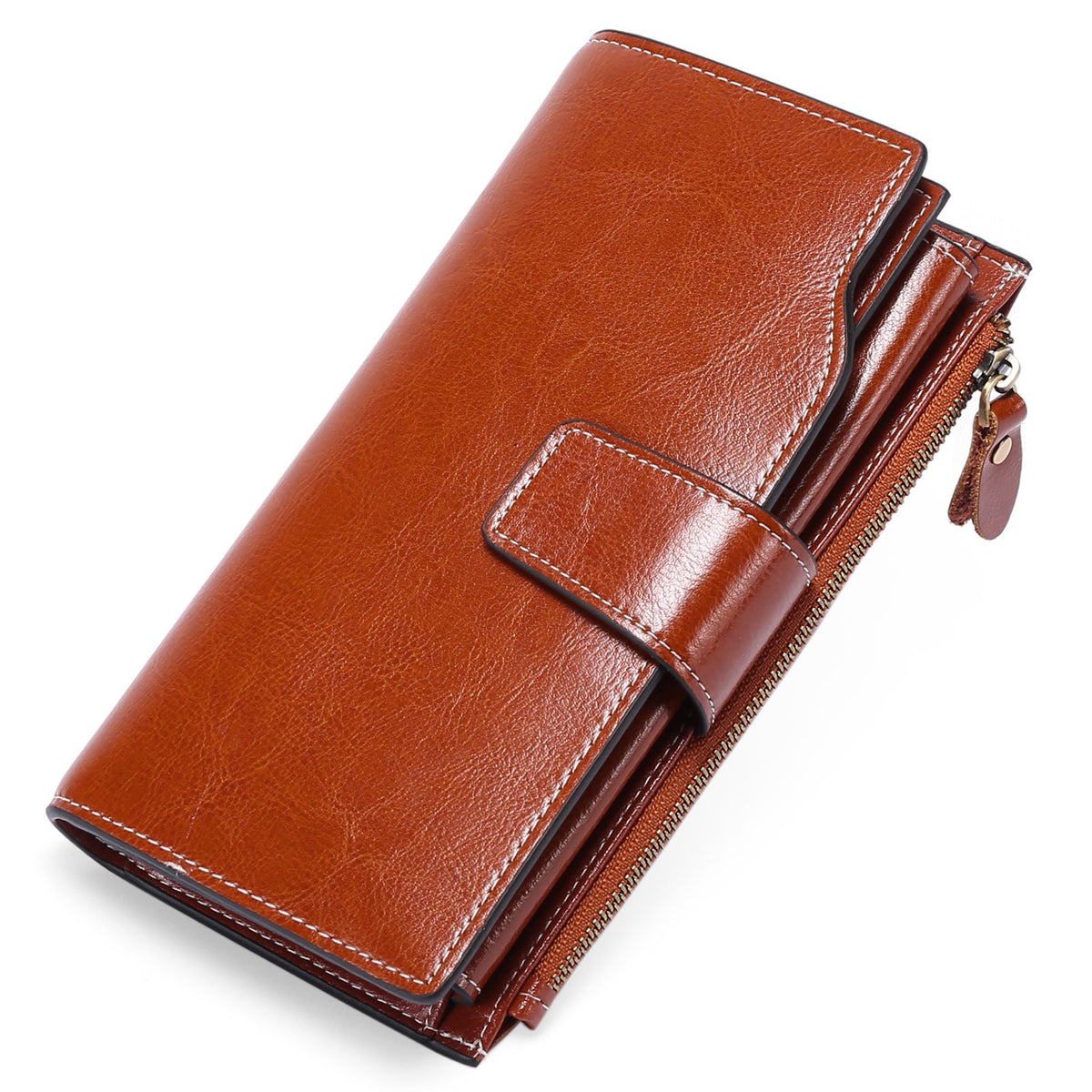 Cocoa Yacht Club Leather Wallet