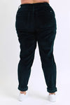 Judy Blue Full Size High Waist Corduroy Cuffed Jogger Plus Size
