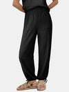 Drawstring Elastic Waist Joggers