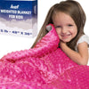 5 Lbs Weighted Blanket for Kids with Removable Cover - 36" x 48"