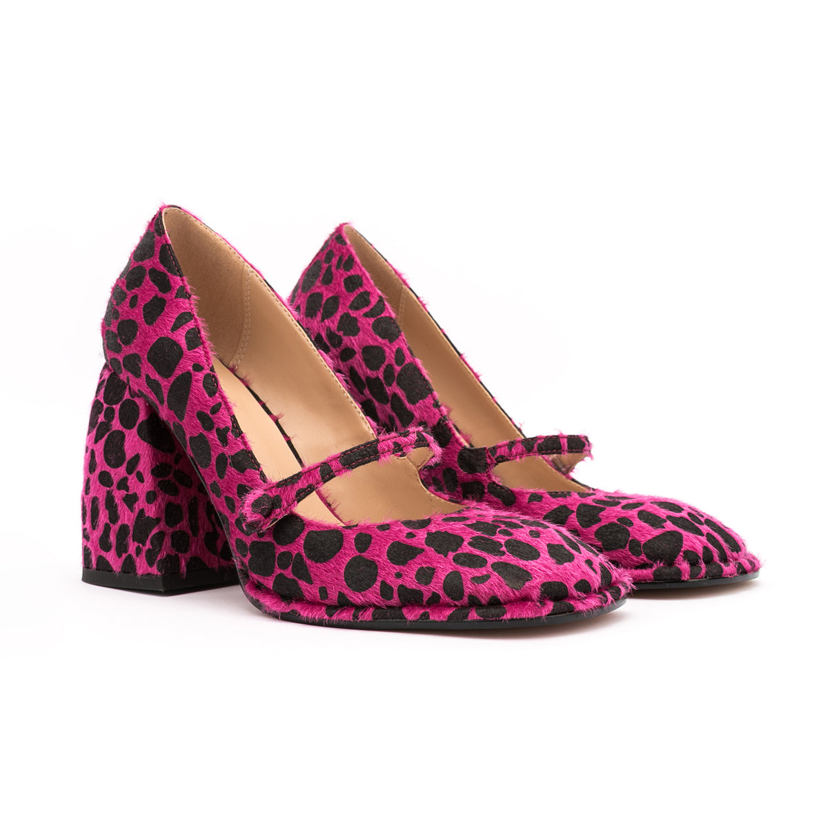 Cocoa Yacht Club Leopard Buckle Shoes