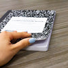 C/R 100 Ct. Premium Black Marble Composition Book - College Ruled
