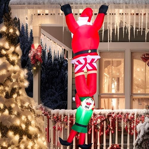 8 FT Hanging Christmas Inflatables Decoration