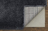 5' X 8' Ivory Shag Power Loom Stain Resistant Area Rug