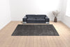 5' X 8' Ivory Shag Power Loom Stain Resistant Area Rug
