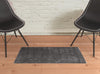 5' X 8' Ivory Shag Power Loom Stain Resistant Area Rug